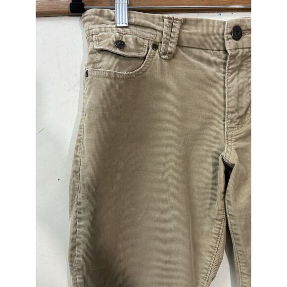 OLD NAVY Women’s Pants Size 10 ( 33x30.5)‎ Regular Mid-Rise Stretch Corduroy Tan - Picture 2 of 15